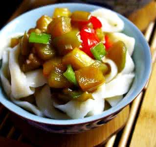 茄子拌面 【详图细解】茄丁素拌面的做法