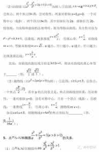 圆锥曲线七大题型 圆锥曲线概念、方法、题型、易误点技巧总结