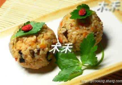 什锦饭团 中华风味什锦饭团的做法