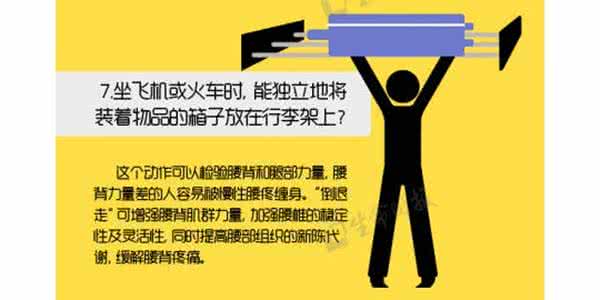 身体自测 十个方法自测身体好坏