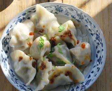 芹菜香菇水饺 芹香水饺