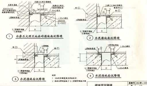 沉降缝做法图集 沉降缝做法图集 沉降缝是什么？沉降缝做法规范