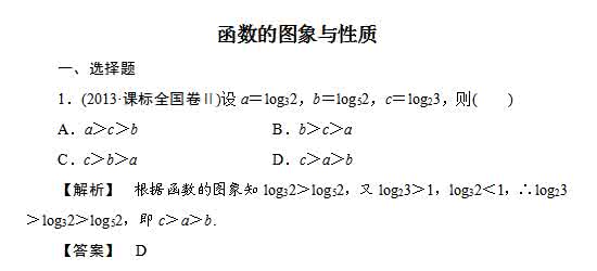 高考数学函数图像 高考数学：函数图像与性质总结，赶紧收藏！