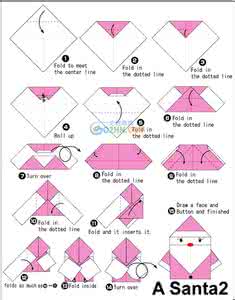 手工折纸圣诞老人 圣诞老人手工折纸方法