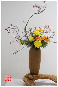 插花艺术作品欣赏图片 插花作品欣赏 传统插花艺术作品欣赏(一)(原创)