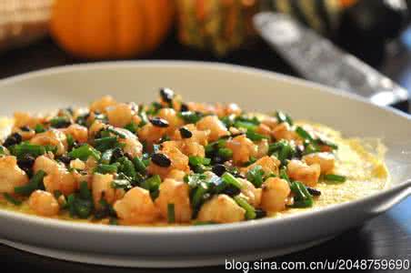 虾仁烘蛋 虾仁韭菜花烘蛋