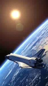 中国的宇宙飞船 宇宙飞船 光影中飞翔的宇宙飞船