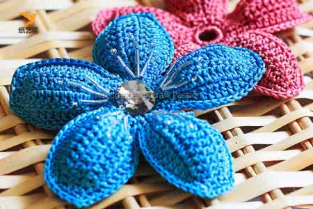 简单钩针编织入门教程 钩针编织入门教程—针眼的高度和立针