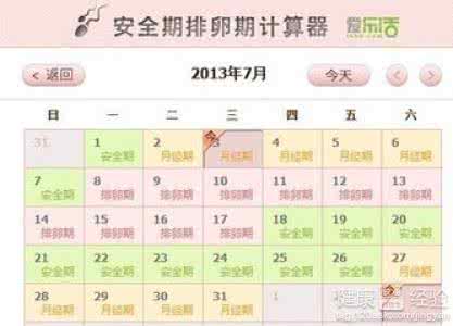 女人的排卵期计算表 女性排卵期怎么算