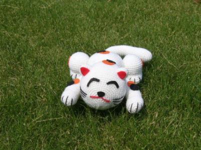 大型毛线玩偶钩编图解 【钩编玩偶】可爱玩偶猫与它的朋友们