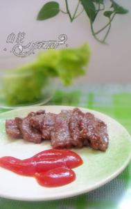 日式烧肉 两分钟让儿子吃上肉——日式照烧牛肉