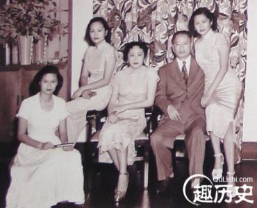 宋子文的三个女儿 宋子文老婆是谁 宋子文的三个女儿结局如何