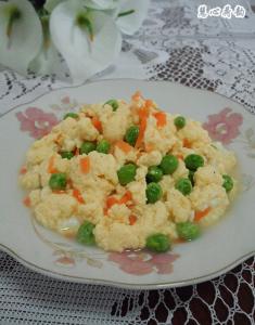 无油炒鸡蛋 3分钟清淡无油水炒鸡蛋法