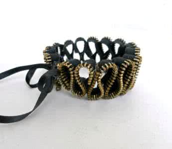 复古首饰 复古拉链首饰