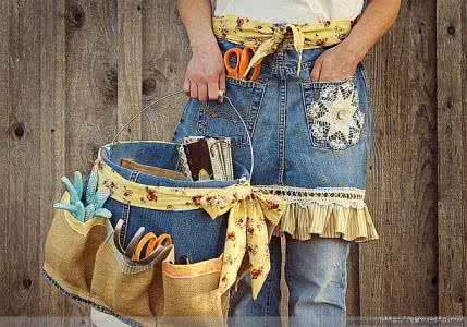 旧牛仔裤改造围裙步骤 旧牛仔裤还能干什么----围裙