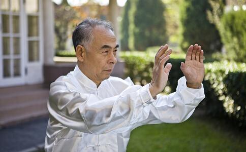 打太极卡通动图 二十四试太极拳动图,打太极再也不用愁