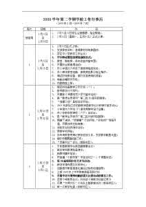 学校第二学期工作计划 学年第二学期学校教学工作计划
