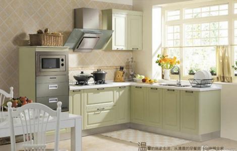 厨房水龙头花洒 小厨房也有大“花头” 5平米内厨房橱柜推荐