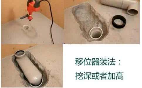 马桶下水移位器 马桶下水移位器 马桶下水口位置对不上,安装马桶移位器轻松解决【图解】
