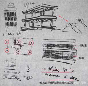 柯布西耶多米诺体系 柯布西耶设计理念 柯布西耶与多米诺体系