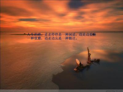 精美微信公众图文模板 几句值得深思的话【精美图文】