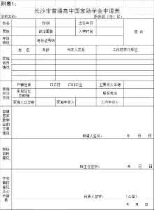 国家助学金申请表 国家助学金申请书：国家助学金申请书-目录  国家助学金申请表