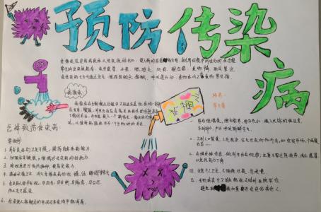 传染病防控手抄报内容 关于预防传染病手抄报内容