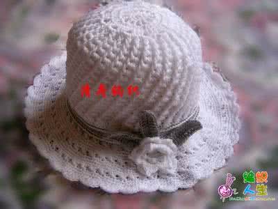 漂亮的夏凉帽钩织图解 精彩的钩织凉帽
