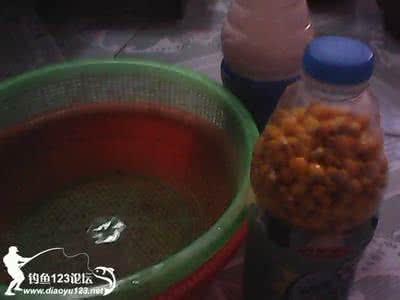 酒加蜂蜜泡玉米钓草鱼 野钓用曲酒蜂蜜玉米粒制作详细过程