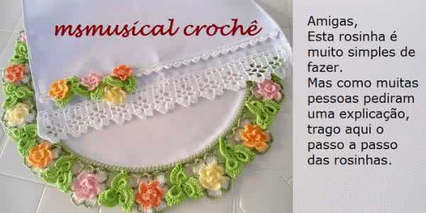 钩针花边图解大全 钩针----“漂亮的餐桌巾花边”