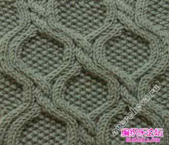 钩针编织小坎肩图解 钩针技巧----园肩上部分钩针图解