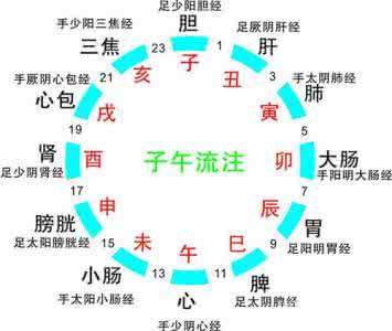 子午流注12时辰养生法 子午流注时间养生 告诉你何时干什么(一)