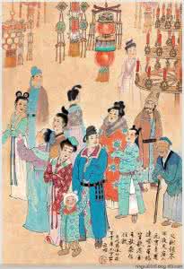 中国古代风俗图 中国古代百俗图(51~100)