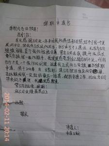 辞职信 辞职信 辞职信-副本