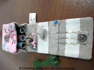 手工针线包的做法 手工针线包 针线包 布艺 手工交流区