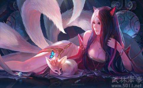 九尾妖狐阿狸皮肤 LOL英雄联盟九尾妖狐阿狸对线技巧