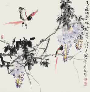 名家小写意花鸟画图片 名家繪·花鳥圖 542
