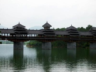 广西风雨桥 风雨桥