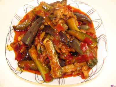 风味茄子的家常做法 风味茄子 风味茄子 家常风味茄子做法大全