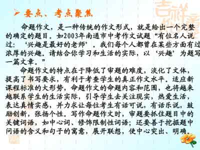 中考作文复习“三步走作文750字