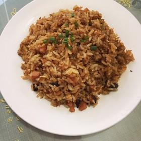 酱油素炒米饭 酱油素炒饭