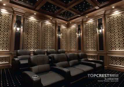 别墅庭院设计案例 独家分享 | 别墅私家影音室设计案例赏析!