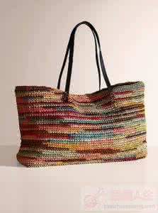 怎样用棒针编织小包包 棒针织的包包--先收藏着。