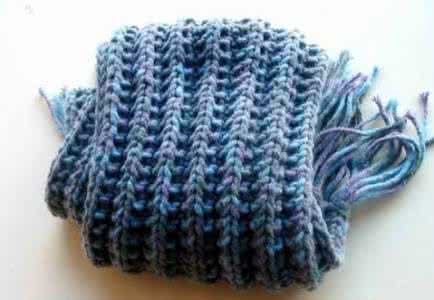 棒针模式 棒针模式----“双面同花”