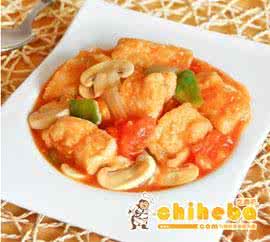 茄汁鱼块的做法 茄汁鱼的做法 茄汁蘑菇鱼块的做法