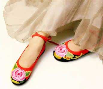 转载布鞋1988布鞋美女 转载】方口鞋