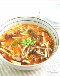 酸辣汤 【川菜】暖身又暖胃杂菜酸辣汤