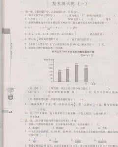 小学六年级数学下册复习教学知识点归纳总结,期末测试试题习题大全
