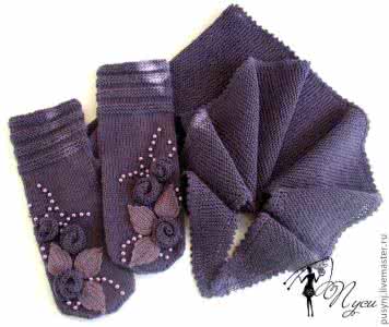 连指手套 欣赏----连指 无指手套