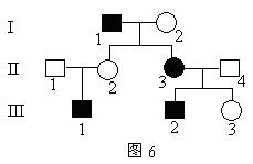 遗传病系谱图 家系图中遗传病的判断